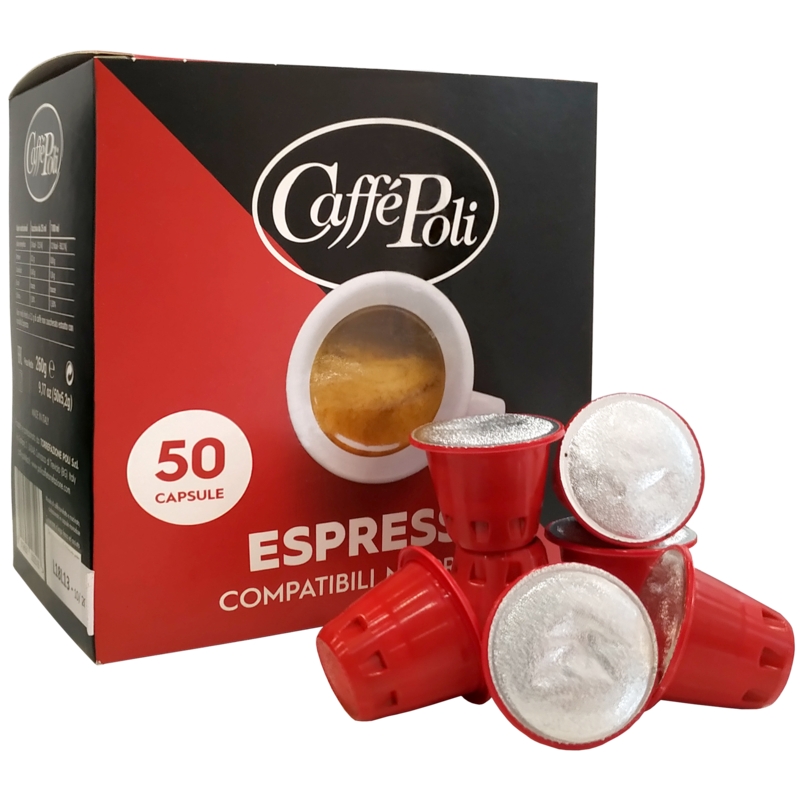 1961 | Кава в капсулах Caffe Poli Espresso 50 шт | Coffee Shop