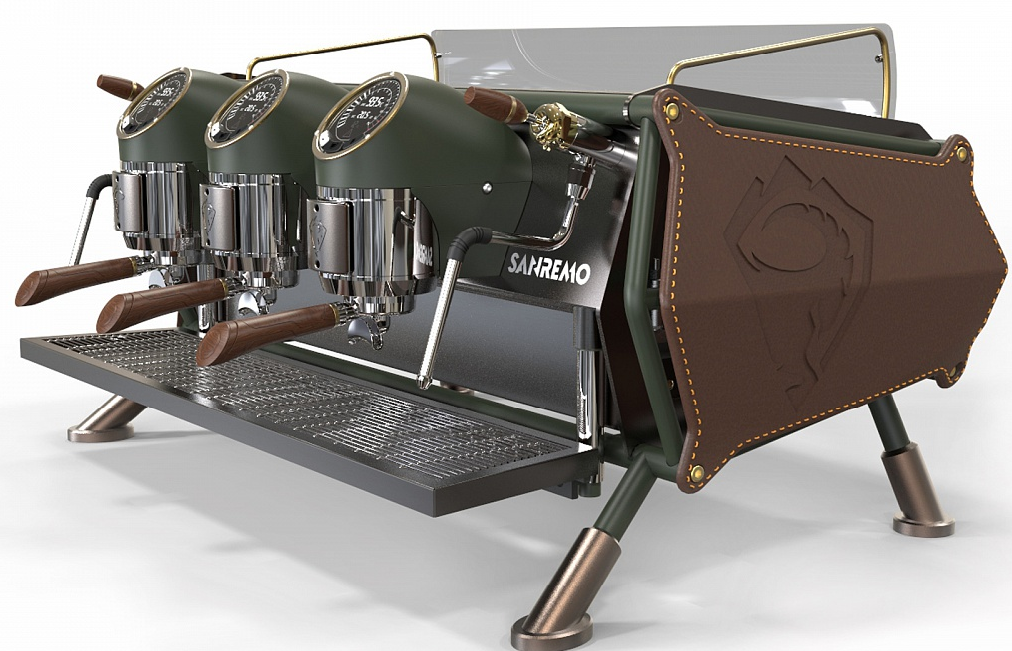 1424 | Кавомашина професійна Sanremo Cafe Racer Custom Renegade 3GR | Coffee Shop