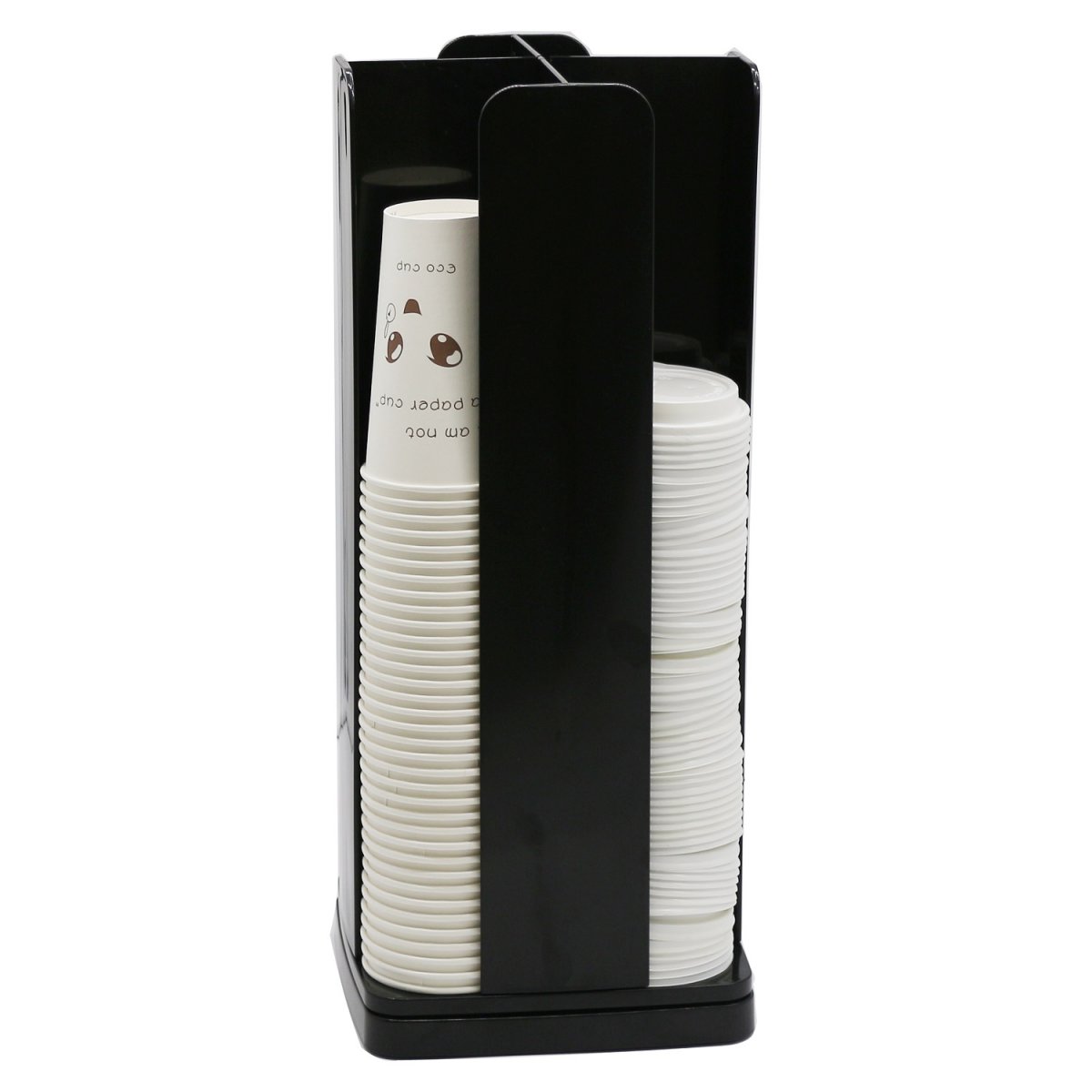 302020 | Обертовий диспенсер для паперових склянок і кришок на 4 комірки, що обертається | Coffee Shop